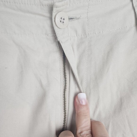 Suko Cargo Shorts Cream Off-White Beige Safari Men's Size 34 - Picture 3 of 10